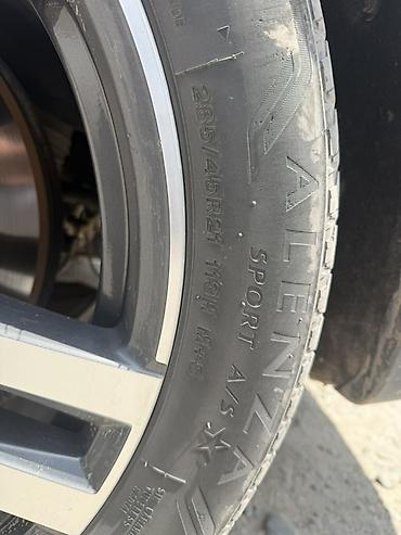 28545r21: Шина Bridgestone Alenza Sport A/S На БМВ х7 - Размер: 285/45 R21 - — 2