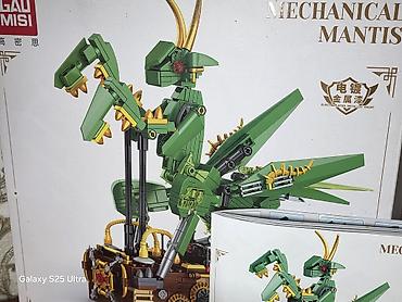Оюнчуктар: Пподаю конструктор GAOMISI Mechanical Mantis (T2099) — механический — 8