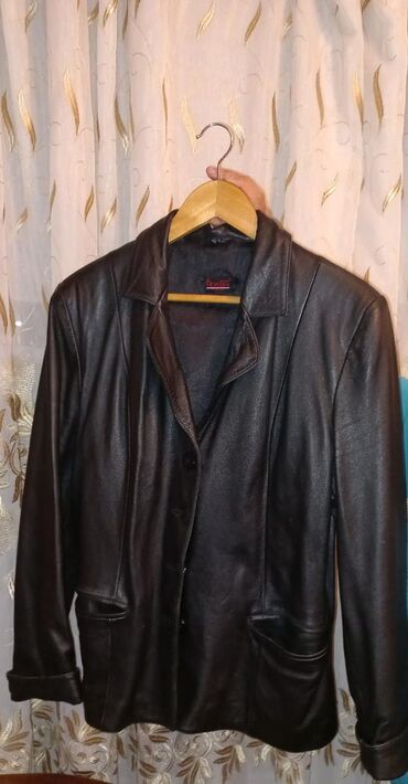dəri gödəkcələr: Женская куртка XL (EU 42), цвет - Черный
