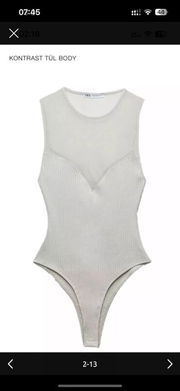 CD, DVD disklər və kassetlər: ZARA yeni bluz. Etiketde M razmerdir ama S XS kimi dar modeldir — 18