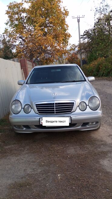 Продажа авто: Mercedes-Benz E-класс AMG: 2000 г., 3.2 л, Типтроник, Бензин, Седан