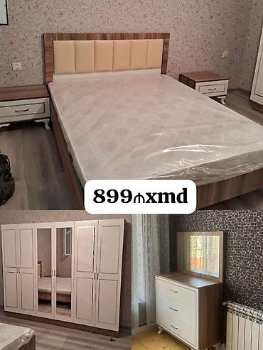 mebillər: Məhsul: Qonaq otağı üçün künc divan və yataq otağı dəsti 1) Künc — 1