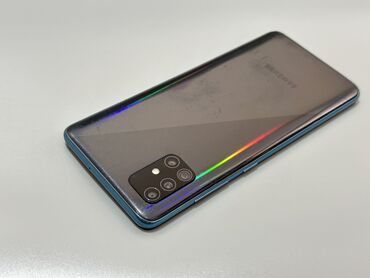 samsung galaxy note 10 plus цена в бишкеке: Samsung Galaxy A51, Б/у, 128 ГБ, цвет - Синий, 2 SIM