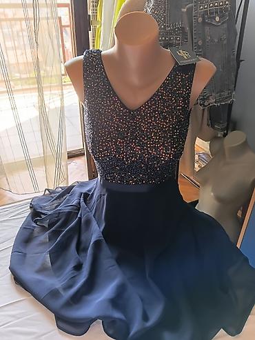 Haljine: Koktel/večernja haljina Dressystar – tamnoplava - Gornji deo: bez — 1