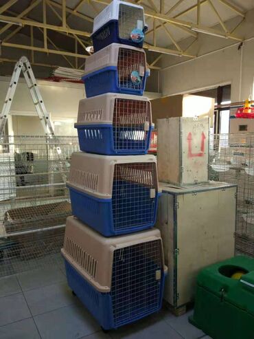 манеж для животных: Контейнеры для перевозки кошек и собак №1 длина 48, ширина 32, высота