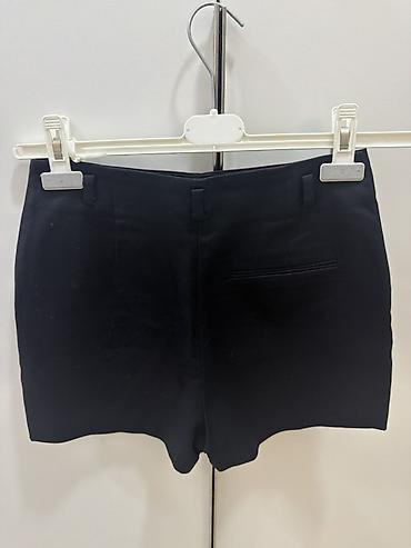Qadın geyimləri: Şort, Zara, XS, rəng - Qara — 1