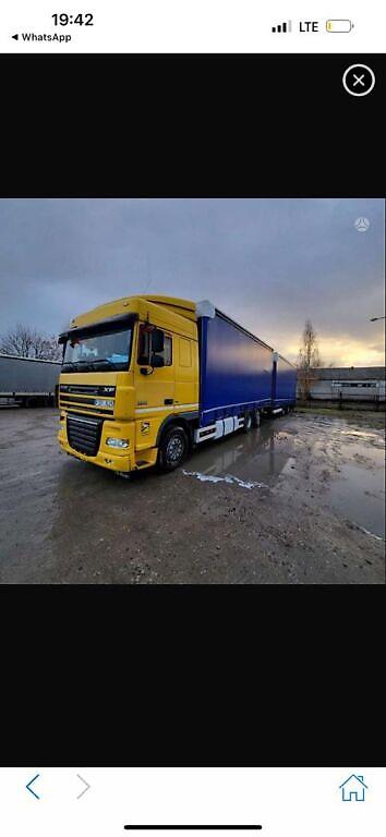 Тягачи: Тягач, DAF, 2011 г., Шторный — 8