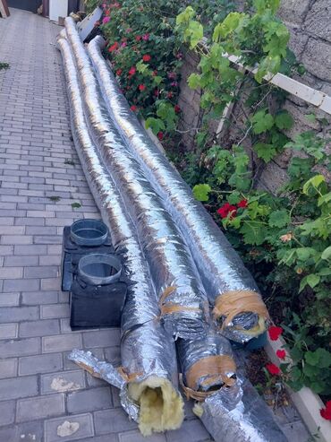 Yataq otağı dəstləri: ❇️ Havalandirma borusu kondisioner ucunde yararlidir uzunluqu 50 metr