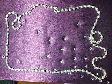 Серебряные цепочки: Цепочка - колье " Рисинки" .Серебро 925 проба . Производство Сингапур — 8