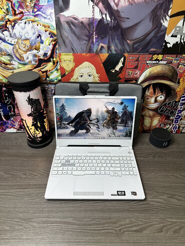 подставка для ноутбука с охлаждением: Ноутбук, Asus, 16 ГБ ОЗУ, AMD Ryzen 7, 15.6 ", Б/у, Для несложных задач, память SSD