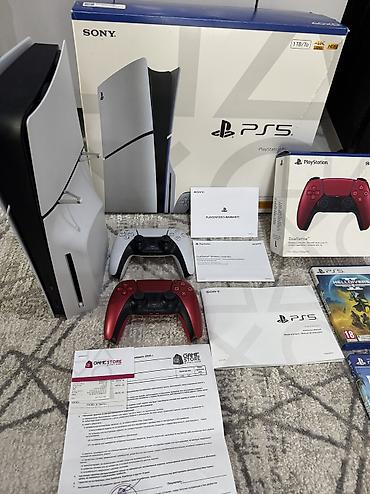 sony i pro: PlayStation 5 Slim 1 ТБ — практически новая! Продаётся PlayStation 5 — 4