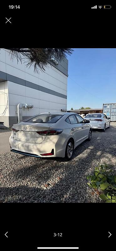 byd e1: Hyundai Elantra: 2019 г., 1.6 л, Автомат, Электромобиль — 3