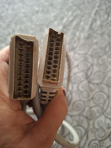 oyun kon: SCART–SCART audio/video kabeli - Konnektorlar: 21-pin SCART (iki — 4