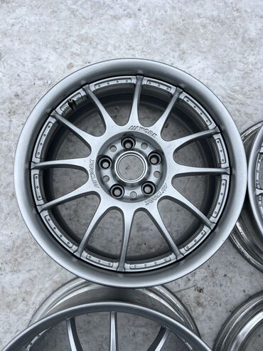 Диски: Литые Диски R 17 Work, Комплект, отверстий - 5, Б/у — 6