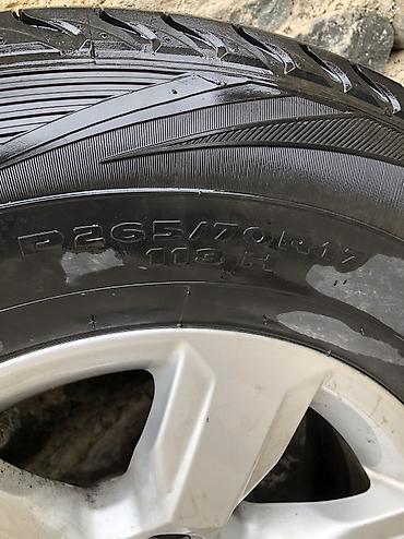 17 şam disk: Yeni Disk təkər Toyota 265 / 70 / R 17 — 4