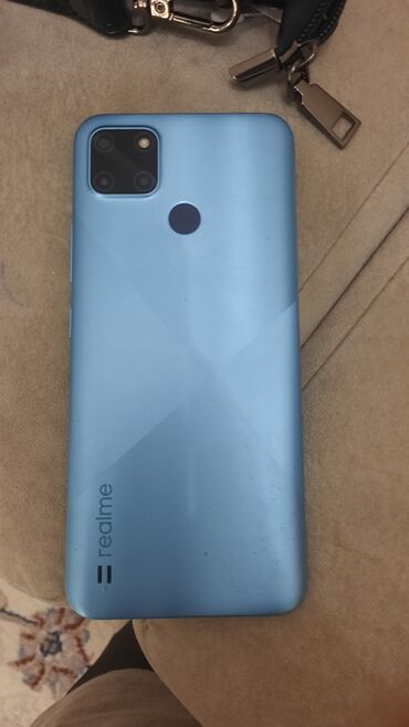 закалённое стекло: Realme цвет - Синий
