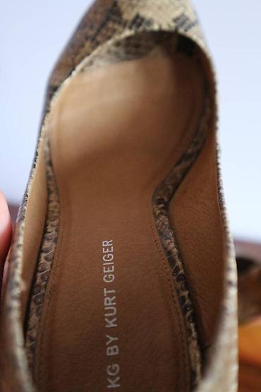 Туфли: Кожаные туфли Kurt Geiger 39размер с открытым носиком указанный — 16