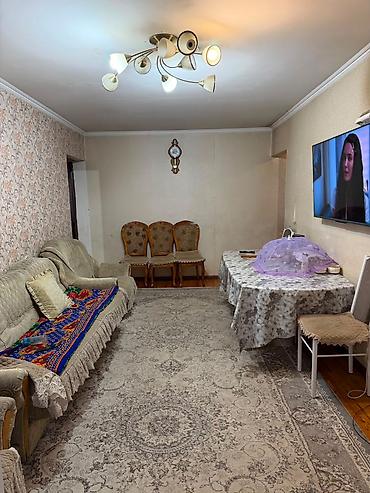 3 комнаты, 58 м², Кудайберген авторынок 104 серия, 3 этаж, Косметический ремонт