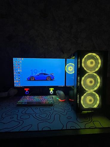 bose ses sistemi: Tam Dəst Gaming PC / Ryzen 5 5600 + RX 6500 XT / Monitor, Siçan — 1