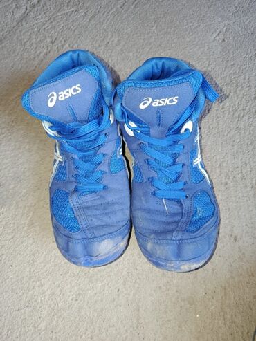 обувь асикс купить: Мужские кроссовки, 38, Asics, Новый, цвет - Синий, Самовывоз