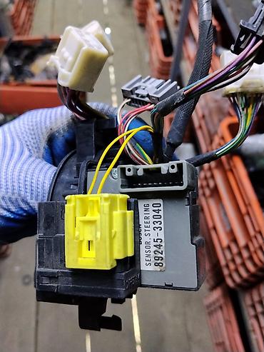 map sensor: Датчик положения рулевого колеса с шлейфом (clock spring) и разъёмами — 2