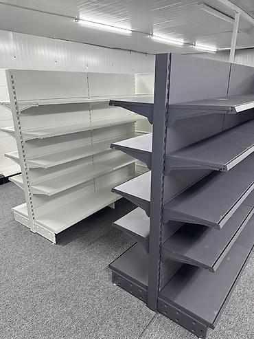Торговое оборудование: Торговые стеллажи для магазина - Металлические сборные секции — 2