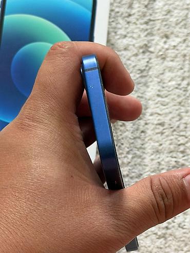 бушный телефон: IPhone 12 mini, Б/у, 64 ГБ, Blue Titanium, Коробка, 76 % — 4