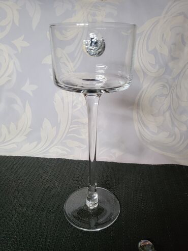 Činije: Svecnjak genuine led kristal iz 80ih. Svecnjak sa dekorativnim — 8