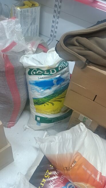 Крупы, мука, сахар: Рис и бобовые оптом в мешках - Рис GOLDEN RICE THAILAND, упаковка — 12