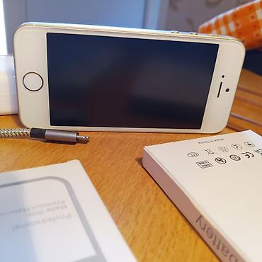 iphone 5se купить: IPhone SE, Б/у, 128 ГБ, Золотой, Зарядное устройство, Защитное стекло, Наушники, 100 % — 5