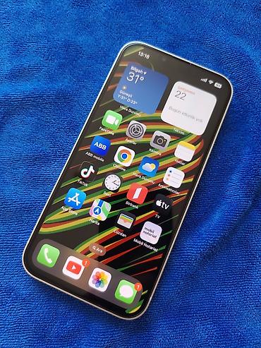 pubg buz 4: IPhone 13, 128 GB, Starlight, Simsiz şarj, Face ID, Sənədlərlə — 2