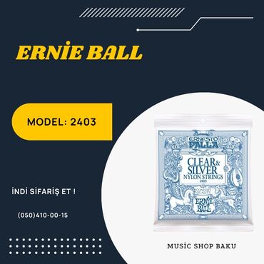 пластиковые бассейны в баку: Ernie Ball klassik gitara sim