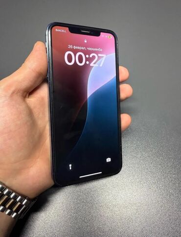 Elektronika: IPhone Xs Max, 64 GB, Qızılı, Zəmanət, Barmaq izi, Simsiz şarj