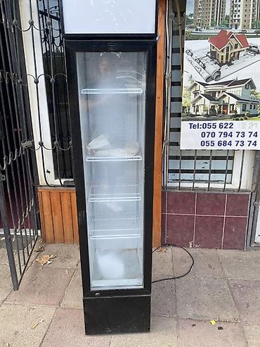 Soyuducu avadanlığı: Komersiya vitrin soyuducu - Rəng: qara gövdə, şüşə ön qapı - Şaquli — 3