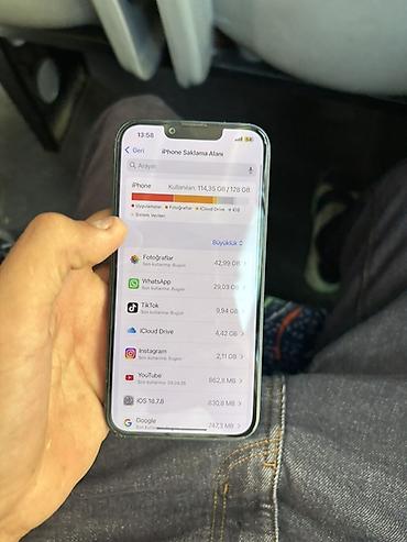 ayfon ikinci el: IPhone 13, 128 GB, Mavi, Face ID — 2