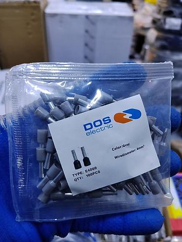 Наконечники штыревые изолированные DOS Electric - Тип: E4009 -