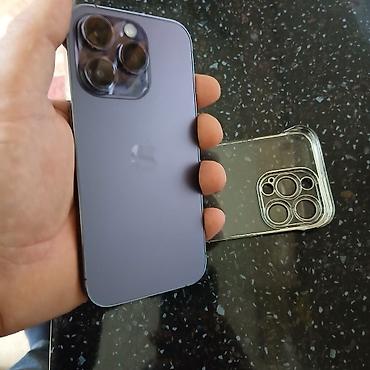 apple mak book: IPhone 14 Pro, Deep Purple, Simsiz şarj — 2