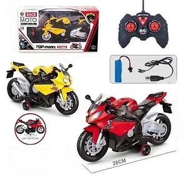 Sve za decu: Komplet daljinski upravljanih vozila – sportski motocikl i trkački — 3