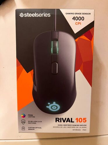 Модемы и сетевое оборудование: SteelSeries Rival105 karopkası belə açilmayib butun makrolarida istəyə