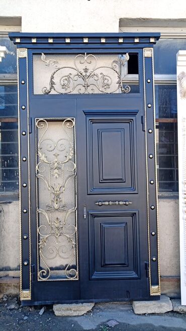 Həyət darvazaları: Dəmir Qapılar sifarişlə yığılır yenidir — 11