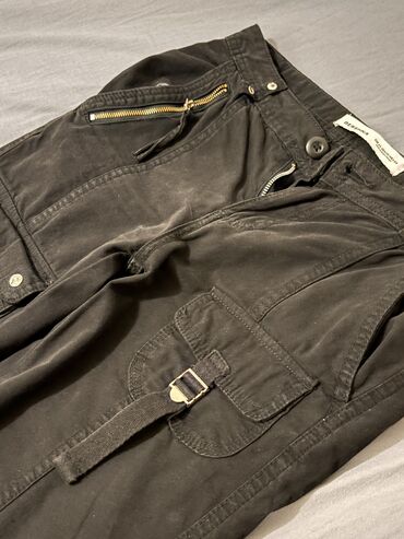 Головные уборы: Брюки, Bershka, XS (EU 34), цвет - Черный