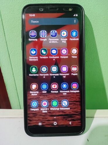 слот для сим карты: Samsung Galaxy A6, Новый, 1 SIM, 2 SIM