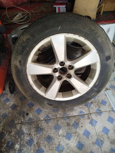 покрышка на автокран: Колеса в сборе 235 / 55 / R 18, Лето, 1 шт, Внедорожные (АТ/МТ), Литые, отверстий - 5
