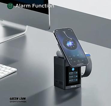 pods: Green Lion Smart Station Pro, LCD sensorlu Ekranı, simsiz şarj — 3