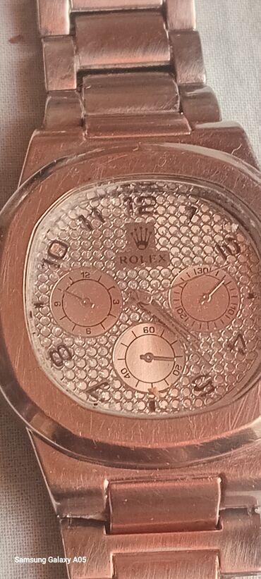 Qol saatları: Metal qolbaqlı kişi saatı - Korpus və qolbaq: paslanmayan polad — 9