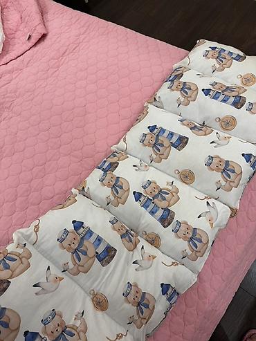 ayı dərisi: Uşaq beşiyi üçün qoruyucu bort dəsti Standard krovat ucun 60x120 - — 3