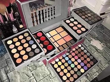 Šminka: Profesionalni make-up kofer – Miss Rose Sveobuhvatan set šminke u — 8