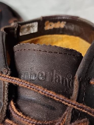 Другая мужская обувь: Timberland КРАСОВКИ мужские кожаные 100% Б/У. БРЕНДОВЫЕ. СОСТОЯНИЕ — 12