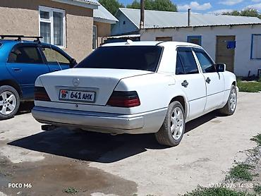 мата секыл: Mercedes-Benz W124: 1993 г., Кол менен иштөөчү, Седан — 7