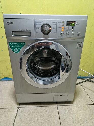 maşın kondisioner: Paltaryuyan maşın LG, 6 kq, İşlənmiş, Avtomat, Qurutma var, Kredit yoxdur